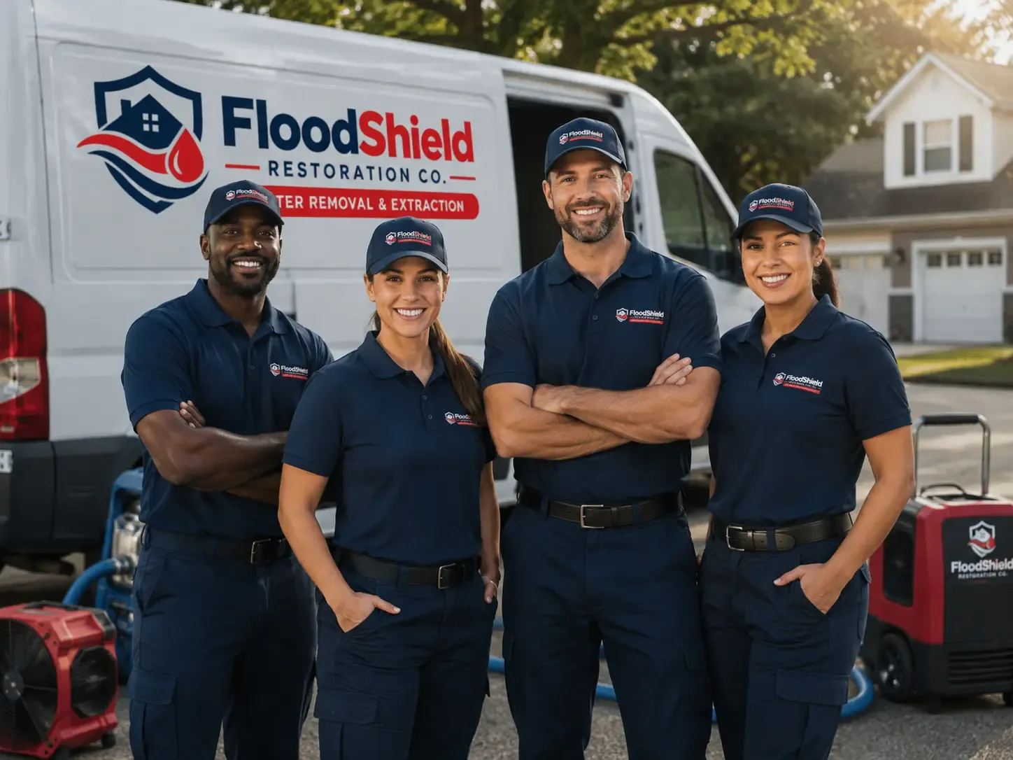Flood Damage Restoration company in Dunkirk, MD